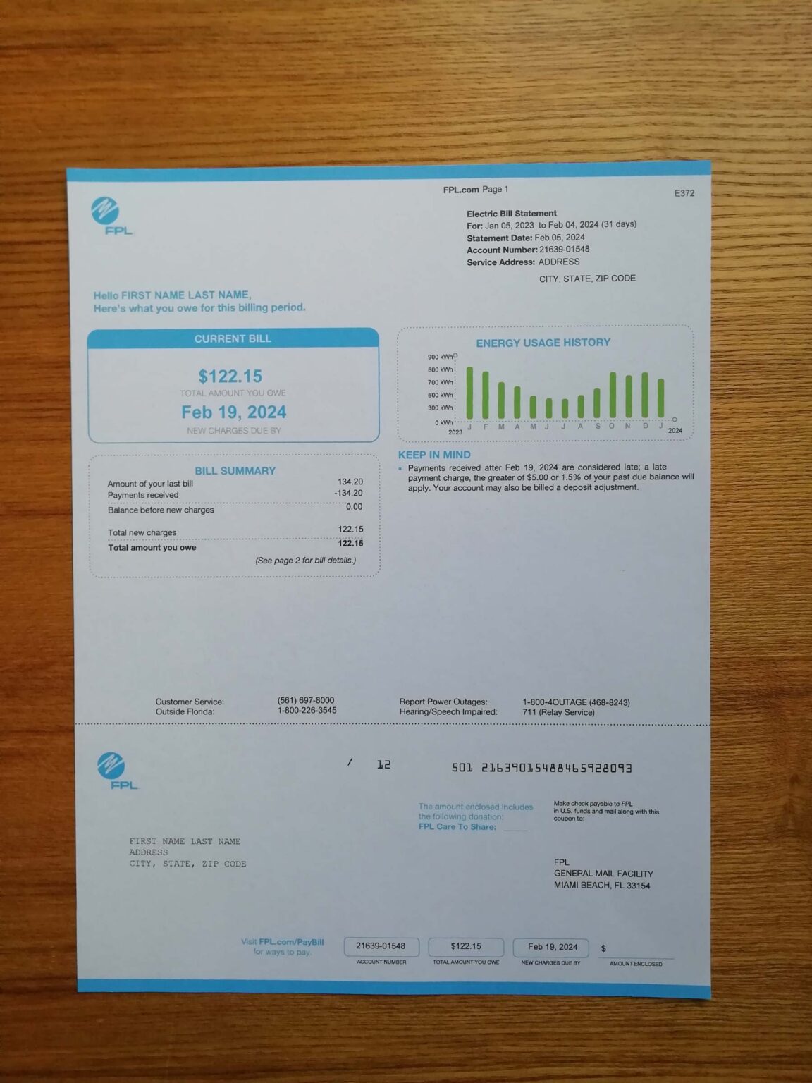 Case Study 4: Custom Utility Bills For An Educational Role-playing 