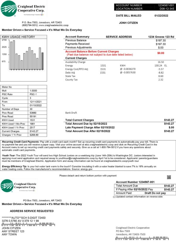 New Template Arkansas Craighead Electric