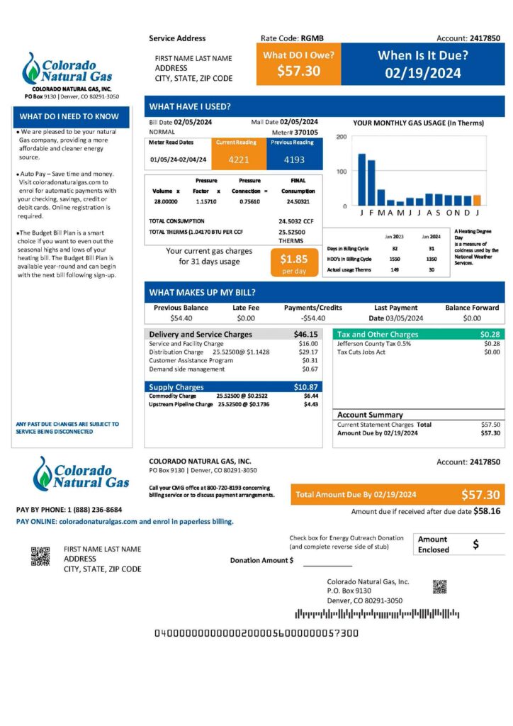 Colorado Natural Gas